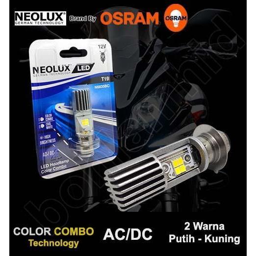 Gambar LED Motor NEOLUX T19 OSRAM MIO GT FI 2 Warna Putih Kuning H6 - Neolux Saja - Neolux Saja dari bohlamhid Kota Tangerang Tokopedia