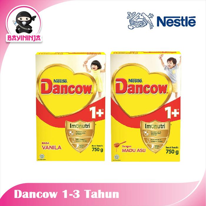 Gambar Dancow 1+ Susu Pertumbuhan Anak 1-3 Tahun 750 g dari BAYININJA undefined Tokopedia