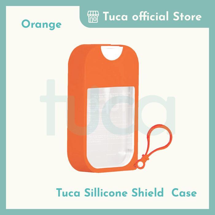 Gambar sm b Tuca Shield Case Silicone for Tuca and Touchland Hand Sanitizer - READY STOCK - Orange - Orange dari Sembako Dunia_NEW undefined Tokopedia