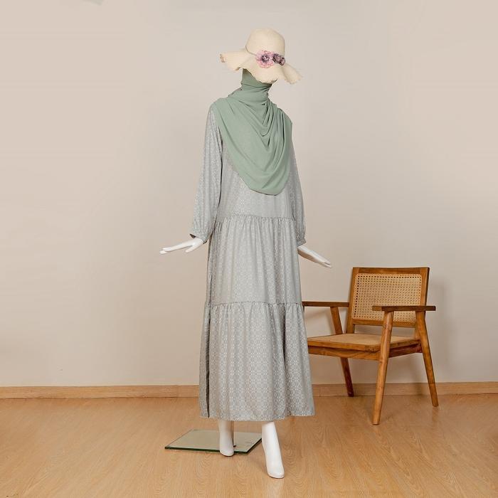 Gambar Le Khari Grasella Gamis Inaya Jaguard Gamis Busui Size S - XL - Grasella Sage, S dari Lekhari Shop undefined Tokopedia