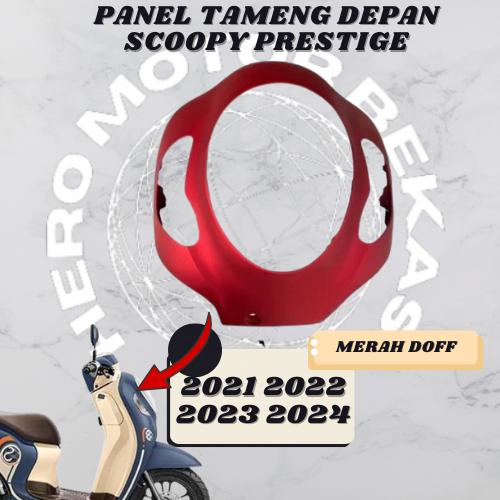 Gambar cod - cover front top tameng panel body depan scoopy new 2021 2022 2023 K2F hitam putih krem biru doff merah cabe merah doff coklat doff brown matte gray abu abu part original ahm, - Merah doff dari Heromotorbekasi undefined Tokopedia