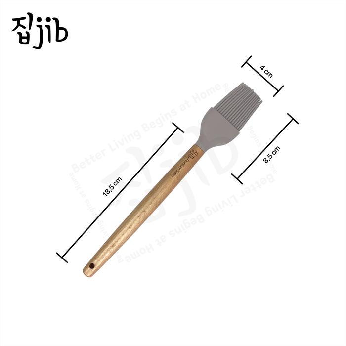 Gambar JIB Premium Silicone Brush Cafe Edition / Silicone Utensil / Utensile Silicon / Kuas Masak Silikon Anti Lengket Tahan Panas - MILK TOFFEE dari JIB Indonesia undefined 5 Tokopedia