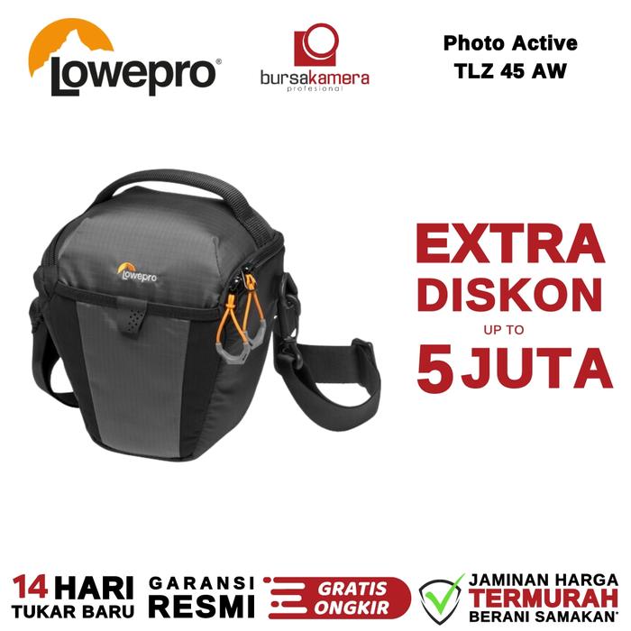 Gambar Lowepro Photo Active TLZ 45 AW Top-Loader Camera Bag ORIGINAL dari Bursa Kamera Profesional undefined Tokopedia
