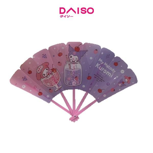 Gambar Daiso Water Repellent Fan Sanrio Characters My Melody & Kuromi - Melody Kuromi dari Daiso Japan Official Store undefined Tokopedia