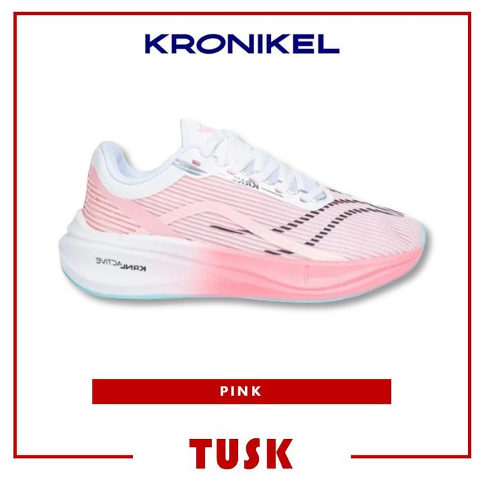 Gambar Sepatu Kronikel Active Supernova Sepatu Sneakers Casual Sport Sepatu Sneakers Olahraga Wanita - Pink, 38 dari Tusk.id undefined Tokopedia