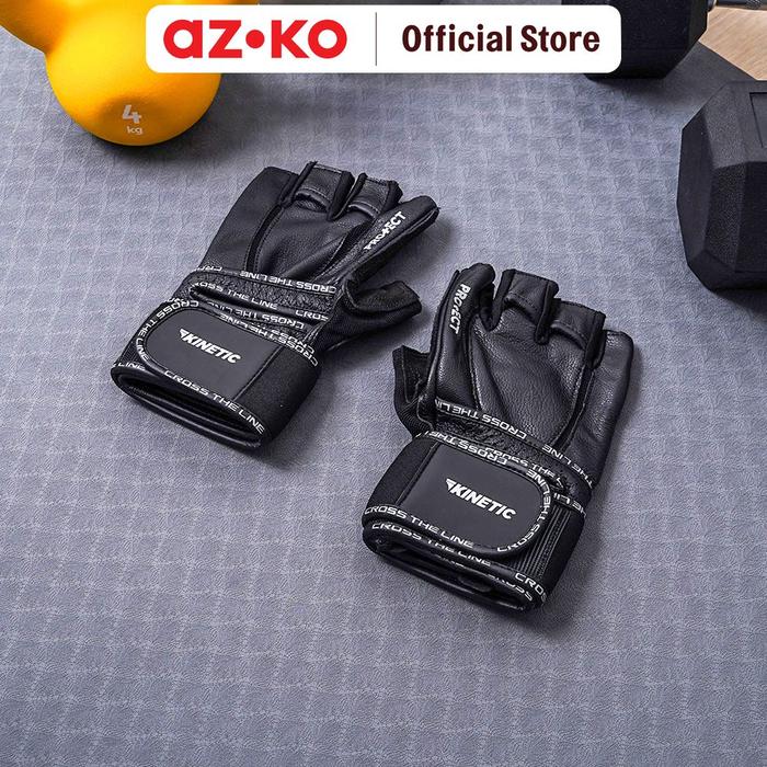 Gambar AZKO Kinetic Sarung Tangan Olahraga Max Protect Gym Gloves Pelindung Tangan Olahraga Weight Lifting Wristband Protection Sport Gloves - M dari AZKO ID undefined Tokopedia