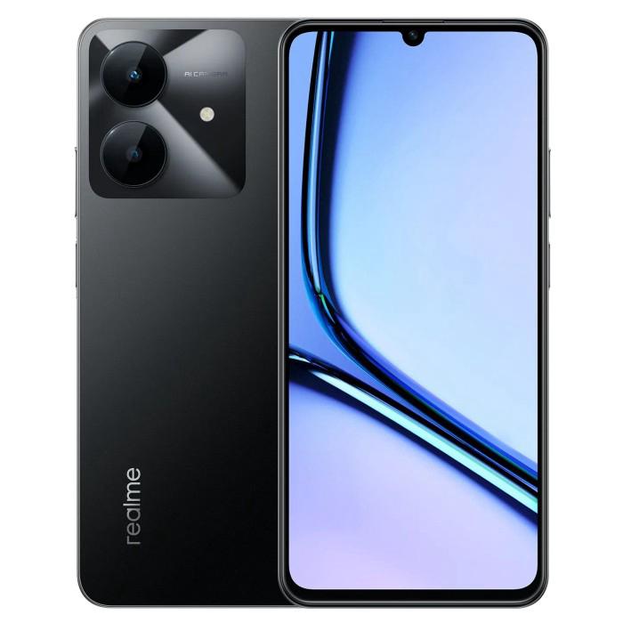 Gambar [jikalaku] realme Note 60x Garansi Resmi - Black, 4/128GB dari jikalaku undefined Tokopedia