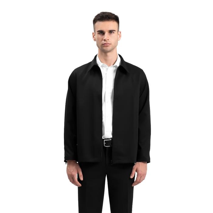 Gambar Ribsgold Jaket Everclean Jacket Pria - Jetblack, L dari Ribsgold undefined Tokopedia