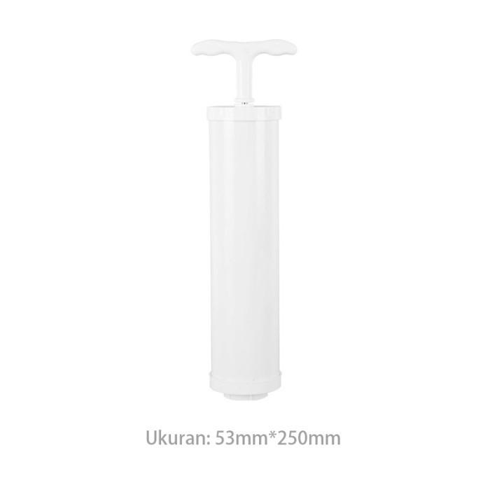 Gambar Dr. Storage Pompa Tangan Vacuum Pompa Plastik Kompresi Vakum Hand Pump Vacuum Bag Tebal Serbaguna - Pompa Tangan Putih dari Dr. Storage Kota Bekasi Tokopedia