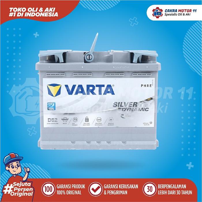 Gambar VARTA SILVER DYNAMIC AGM 56001 / 560901 60AH dari Cakra Motor 11 undefined Tokopedia