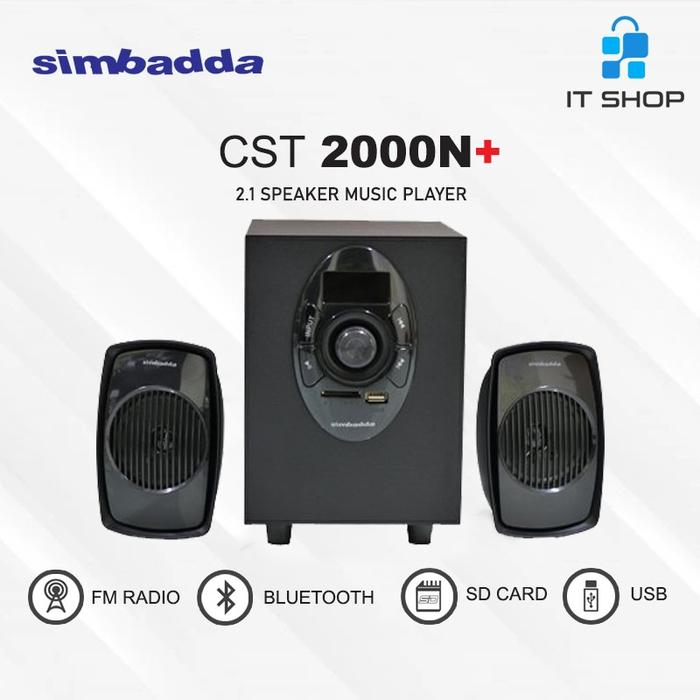Gambar Simbadda Speaker CST-2000N Plus dari ITShop Online Kota Surabaya Tokopedia