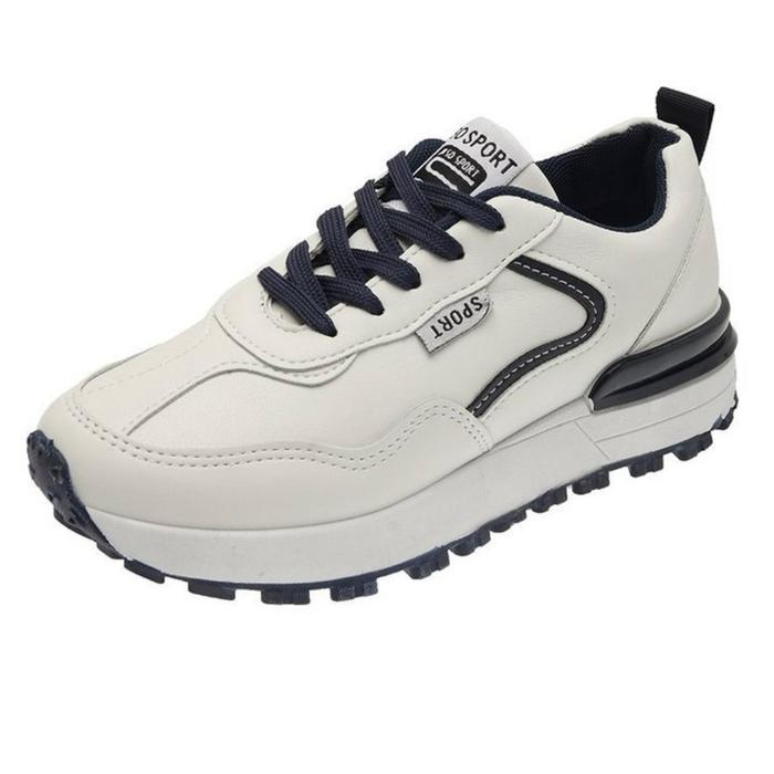 Gambar LUXUS Yura Sepatu Kasual Sepatu Wanita Sepatu Olahraga Alas Karet 3081 Casual Shoes Sneaker Cewek Running - NAVY, 38 dari LuxusCollection undefined Tokopedia