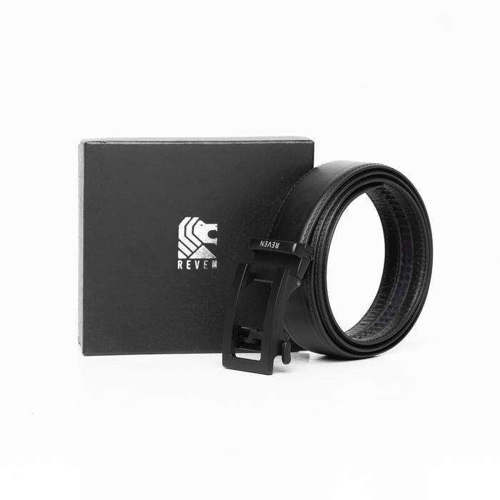 Gambar Reven Leather Bisma Belt - Ikat Pinggang Sabuk Pria Model Terbaru Kulit Sapi Asli - Hitam dari Reven Leather Goods undefined Tokopedia