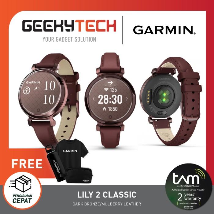 Gambar Garmin Lily 2 Classic - Garansi Resmi TAM - Bronze Leather dari GeekyTech undefined Tokopedia