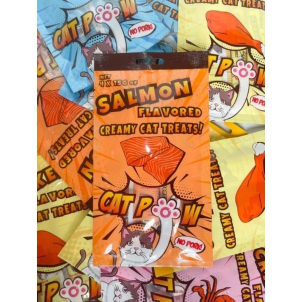 Gambar Catpow Creamy Treats/Snack Anjing Kucing - Salmon dari mia.bebee undefined Tokopedia