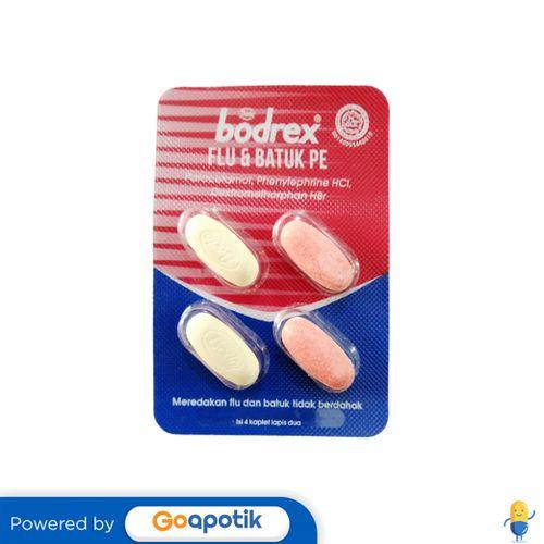Gambar BODREX FLU DAN BATUK TIDAK BERDAHAK PE STRIP 4 KAPLET dari Apotek Kosambi By GoApotik undefined Tokopedia