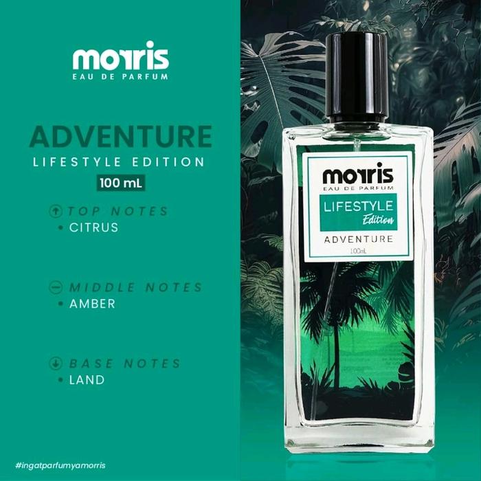Gambar Morris Lifestyle Edition 100ml/Parfum Pria - Adventure, Morris dari Pommyshop21_NEW undefined Tokopedia
