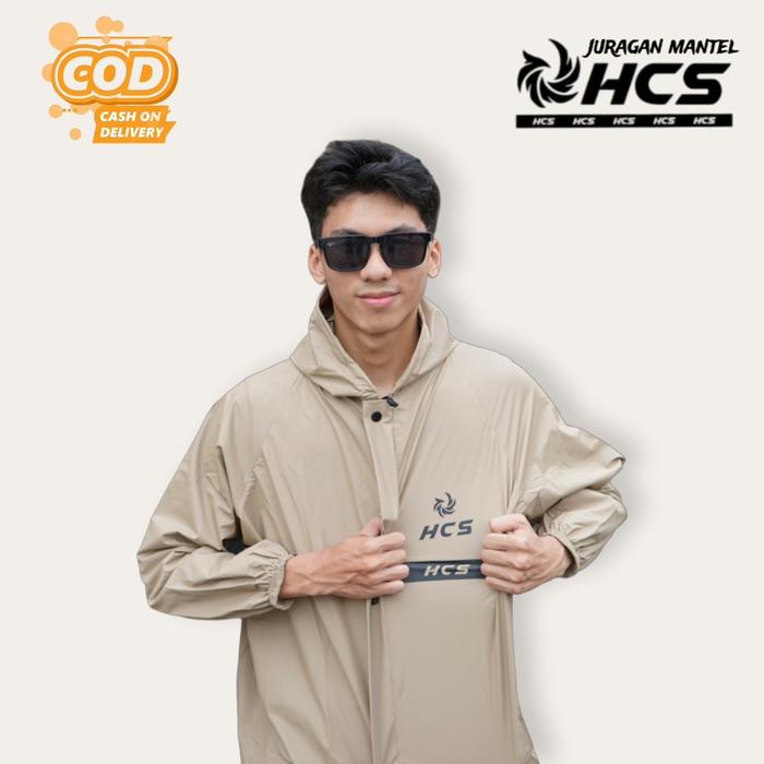 Gambar Jas Hujan HCS Original Setelan Baju Celana Pria&Wanita Bahan PVC 0,25 Best Quality Mantel - Cream, L dari Juragan Mantel HCS undefined Tokopedia