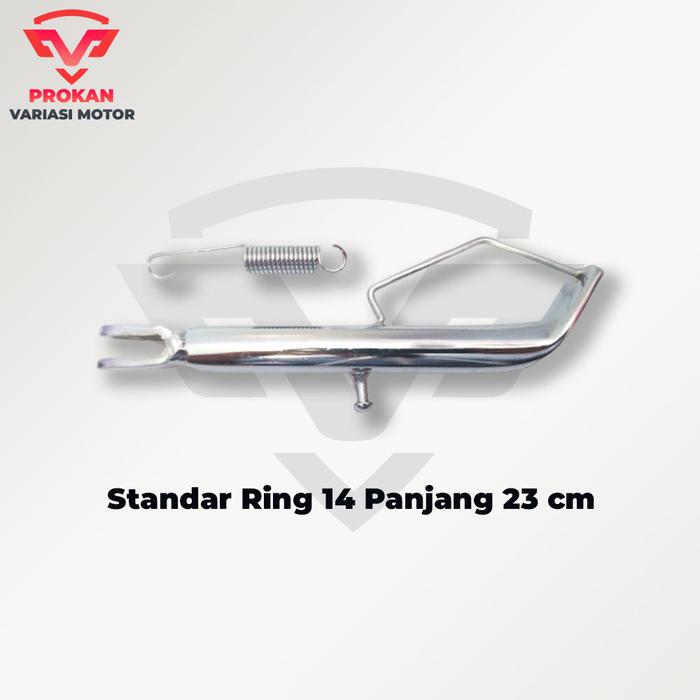 Gambar Standar Samping Honda Beat Karbu PNP Vario 110 125 150 besi motor Motorcycle - 23 cm dari Purokan Variasi Motor undefined Tokopedia