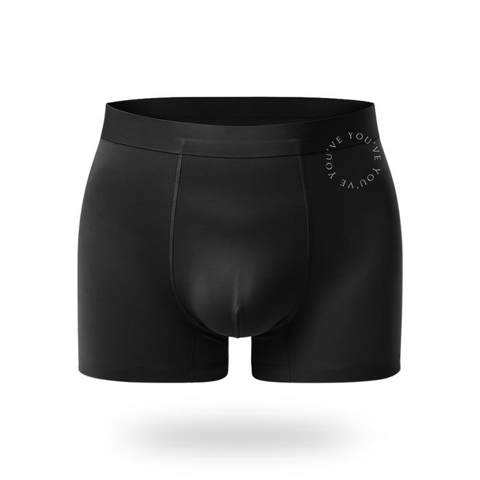Gambar YouHave Premium Celana Dalam Boxer Pria Brief Cowo Bahan Katun Bambu Bamboo CD Pria Dewasa Cotton 120004 - Onyx (Hitam), M dari YouHave Store undefined Tokopedia