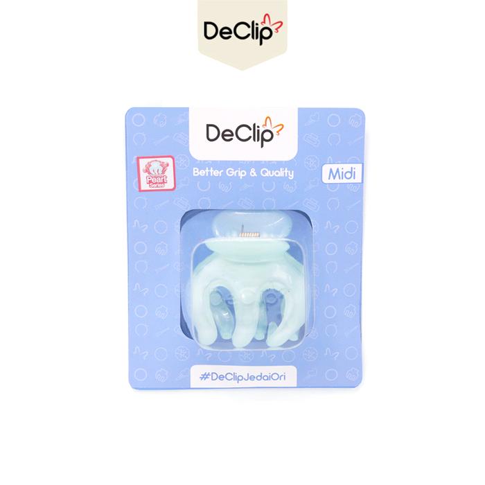 Gambar Jedai Bangkok Declip Original Gigi 3 ukuran 5cm Warna Pearl Series - Aqua Green dari Declip undefined Tokopedia