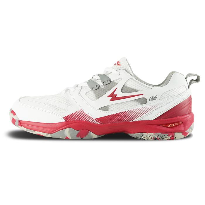 Gambar Eagle Sepatu Badminton Jet Pro II - Badminton Shoes - PUTIH/MERAH, 38 dari Sepatu Eagle Official Store undefined Tokopedia