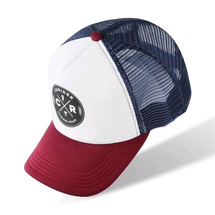 Gambar Topi Trucker Jaring Pria Hitam Original Topi Distro Premium Pria Wanita Hitam Baseball - CR 072 MARUN dari DCOOLSHOP.id undefined Tokopedia