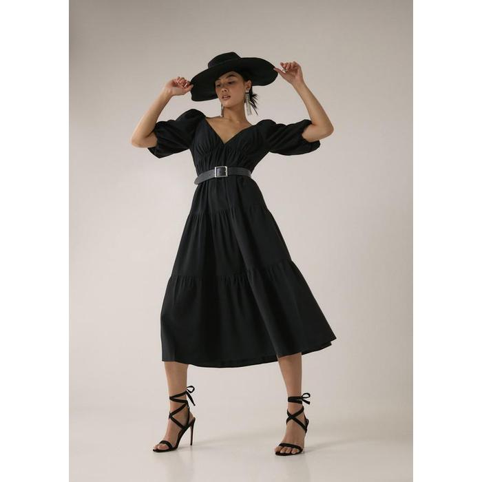 love bonito green dress Love Bonito Fern Green Square Neck Ruffle Strap Dress main image 0
