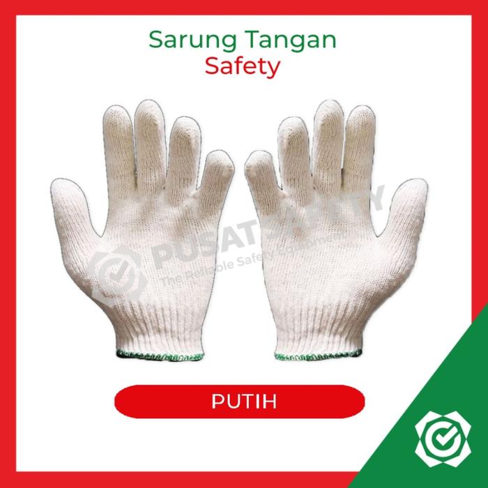 Gambar Sarung Tangan 3 Benang Isi 12 Pasang Rajut Gloves dari Pusat Safety undefined 5 Tokopedia