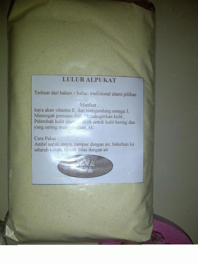 Gambar Lulur Alpukat dari javaspa Kota Yogyakarta Tokopedia