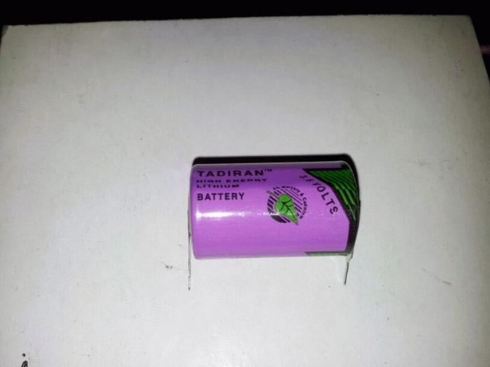 Gambar Baterai (battery) Lithium LS14250 3.6v (volt) ukuran 1/2AA (setengah AA) merk Tadiran (dengan pin) dari Suara Mas Kota Surabaya Tokopedia