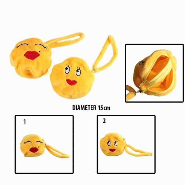 Gambar Dompet koin emoticon black berry - 2- eye dari y3shop official undefined Tokopedia
