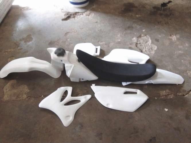 Gambar bodi set trail lokal yz85 plastik PVC dari kabisamx-trailshop Kota Bandung Tokopedia