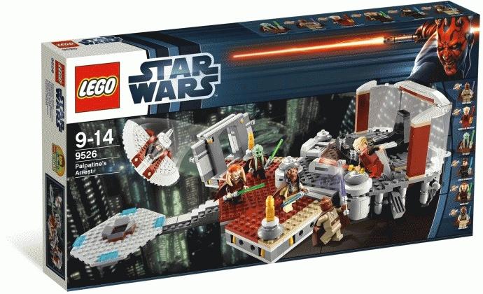 LEGO 9526 STAR WARS PALPATINE'S ARREST 