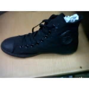 Gambar sepatu converse ( all star ) hitam full tinggi + box ( grosir ecer ) dari jasmineafifahshop undefined Tokopedia