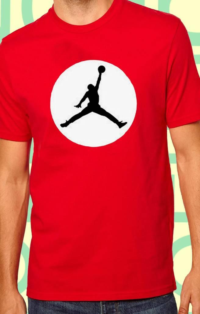 Jual T shirt Air jordan (red) - Kota 