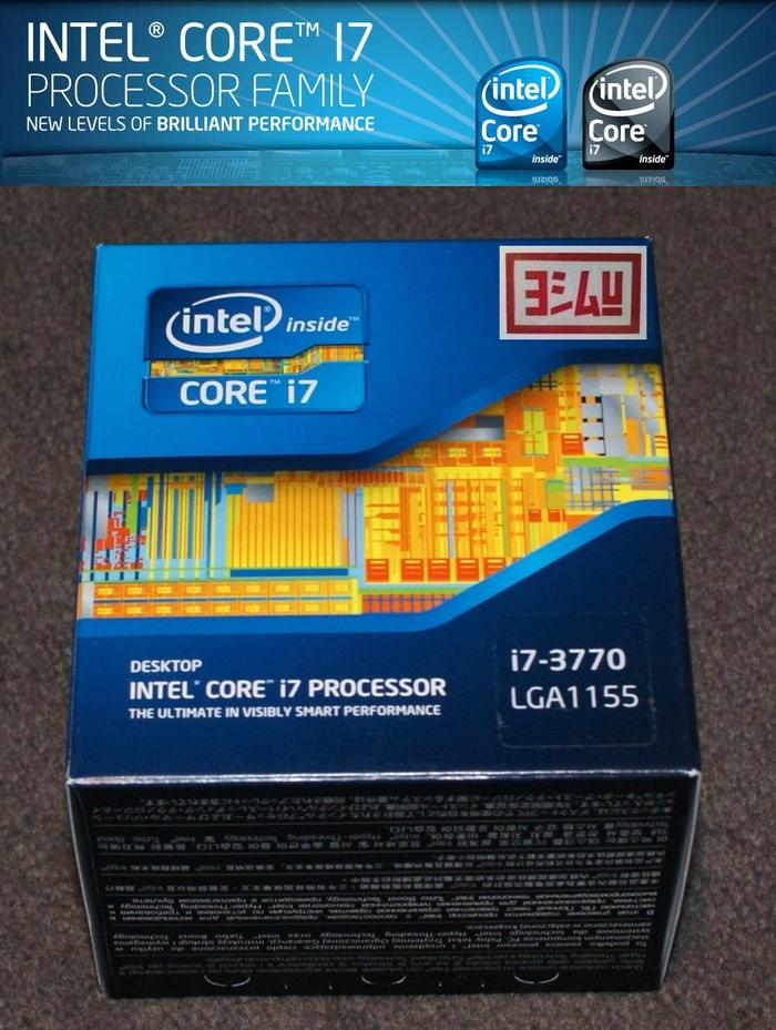 中古 Core i7-3770 (Ivy Bridge) 3.4GHz SR0PK LGA1155  Core i7-3770 (Ivy Bridge) 3.4GHz SR0PK LGA1155 中古 H6108 Ivy