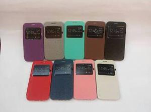 Jual leather case flip cover view oppo mirror original ume