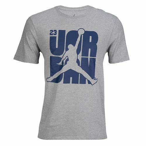 Jual T shirt Air jordan grey - Kota 