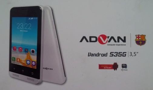 Jual Handphone Advan S35g 3 5 Ram 256 Memory 512 Kitkat 3g Kab Pasaman Sasuaicell Tokopedia