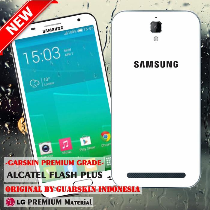 Gambar Garskin/Skin Alcatel One Touch Flash Plus - Motif Samsung White Case dari Guarskin Indonesia undefined Tokopedia