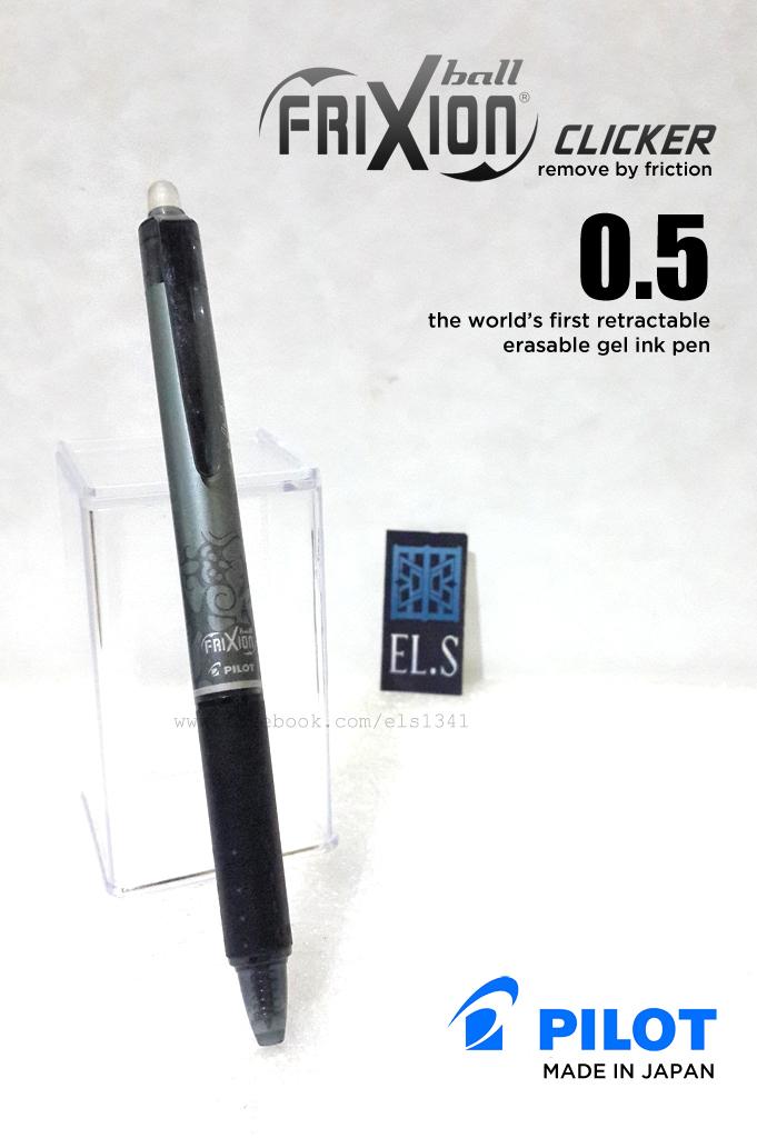 Jual Pilot Frixion Ball Clicker Hitam Kota Administrasi