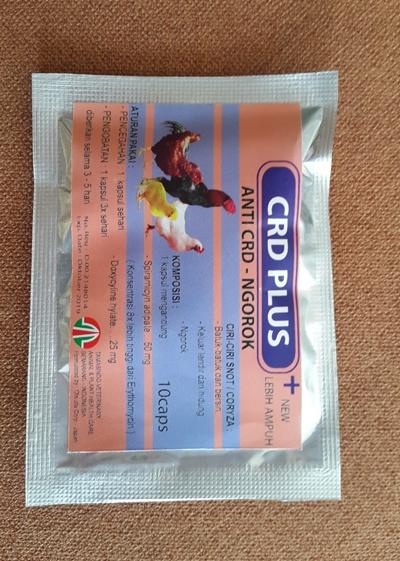 Crd Plus 10 Kapsul Anti Crd Ngorok Bersin Batuk Pada Ayam Shopee Indonesia