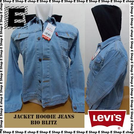 Jual Jaket jeans Levis Hoodie Bio Blitz - Kab. Bandung - e shop 26 |  Tokopedia