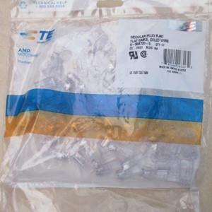 Gambar AMP Tyco Electronics RJ45 Connector Cat 5E dari Network Online undefined Tokopedia