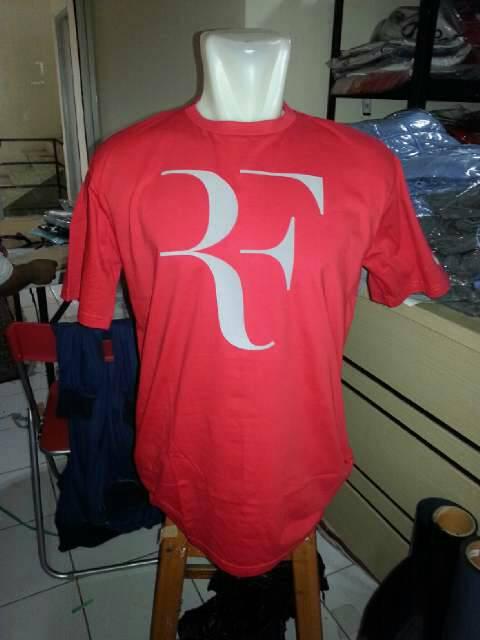 Jual T shirt Roger Federer (Red 