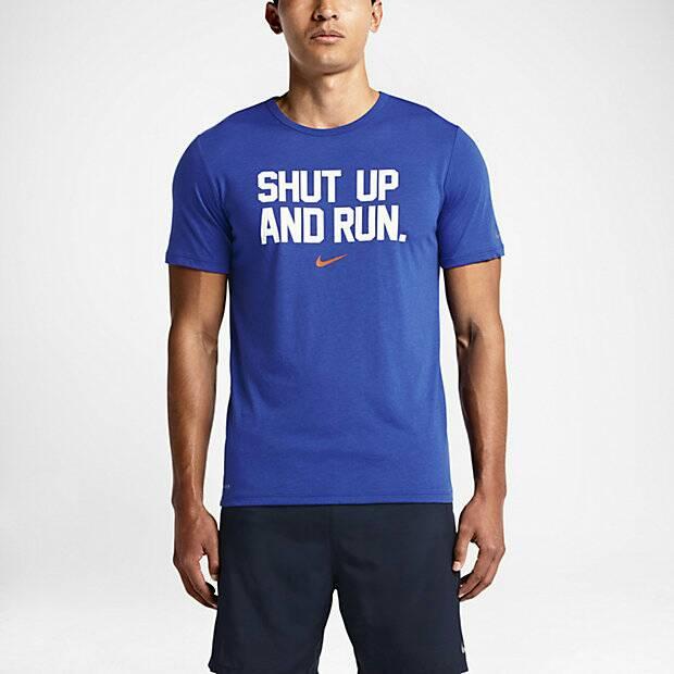 Jual Shut Up And Run Nike - Kota Bekasi 