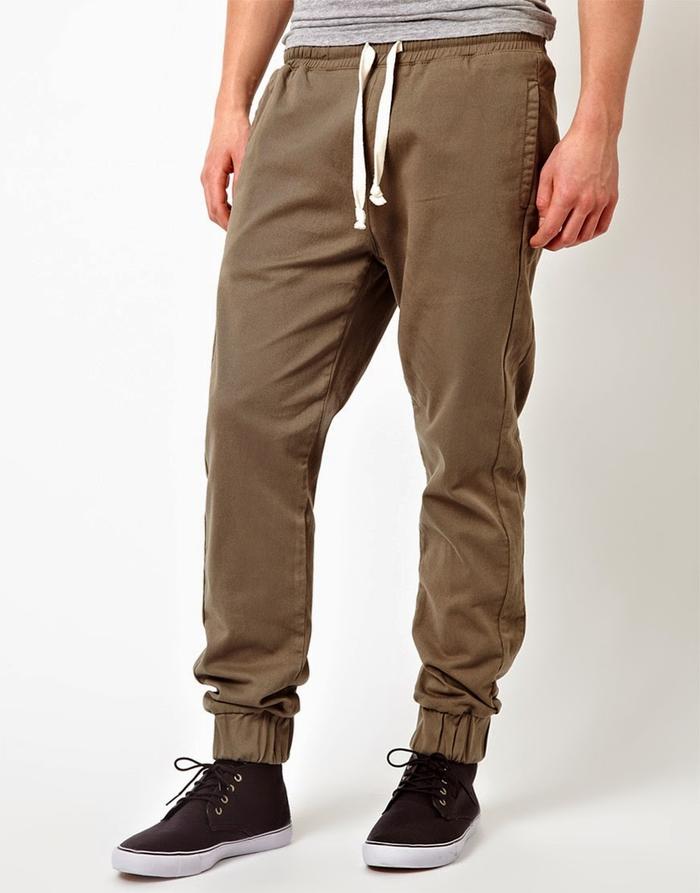 Jual Celana Jogger Pants Coklat / Brown 