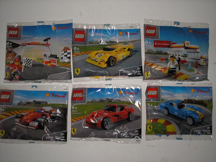 Jual Lego Shell V Power Series 40190, 40191, 40192, 40193, 40194