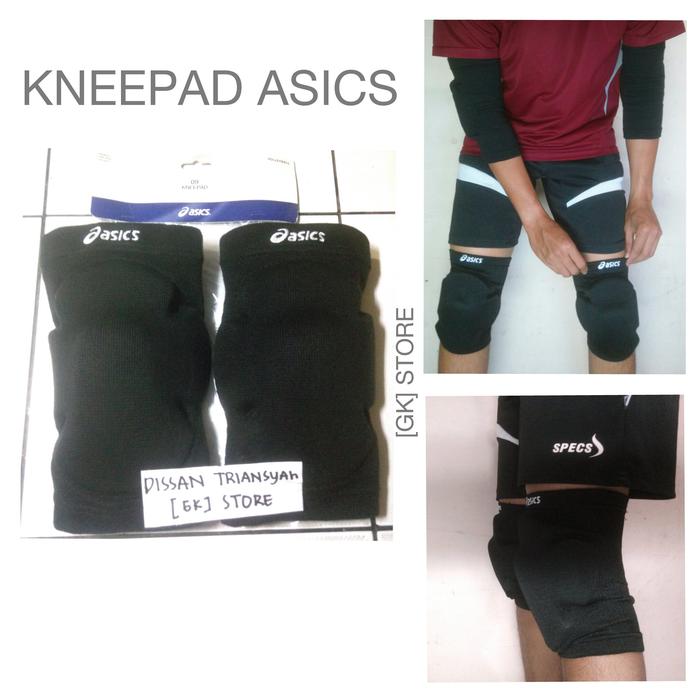 Gambar KNEE PAD / KNEEPAD / PELINDUNG LUTUT KIPER FUTSAL & VOLLEY ASICS dari DTGK STORE undefined Tokopedia